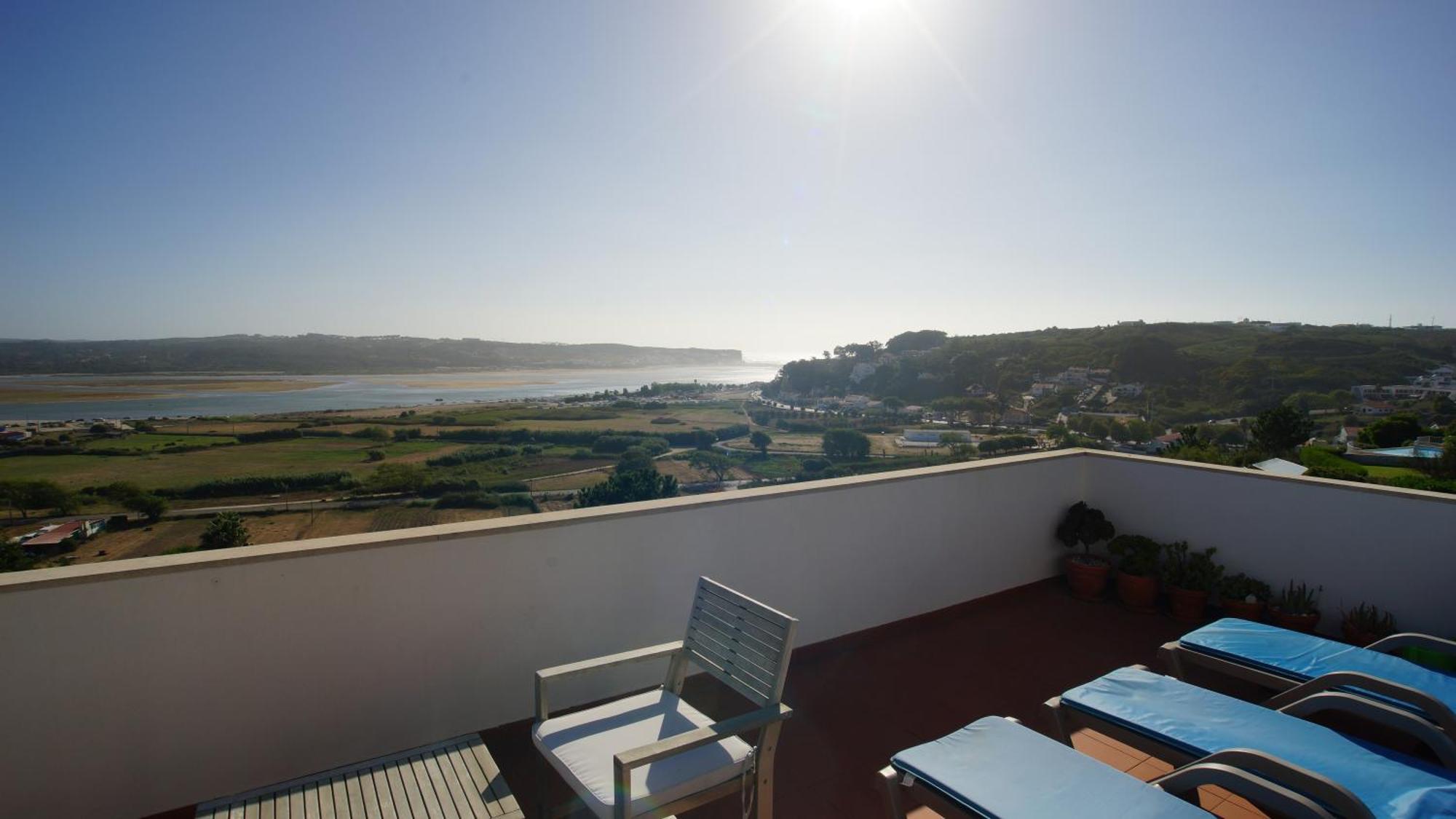 Casa Feliz Obidos Lagoon And Sea View Foz do Arelho Kültér fotó